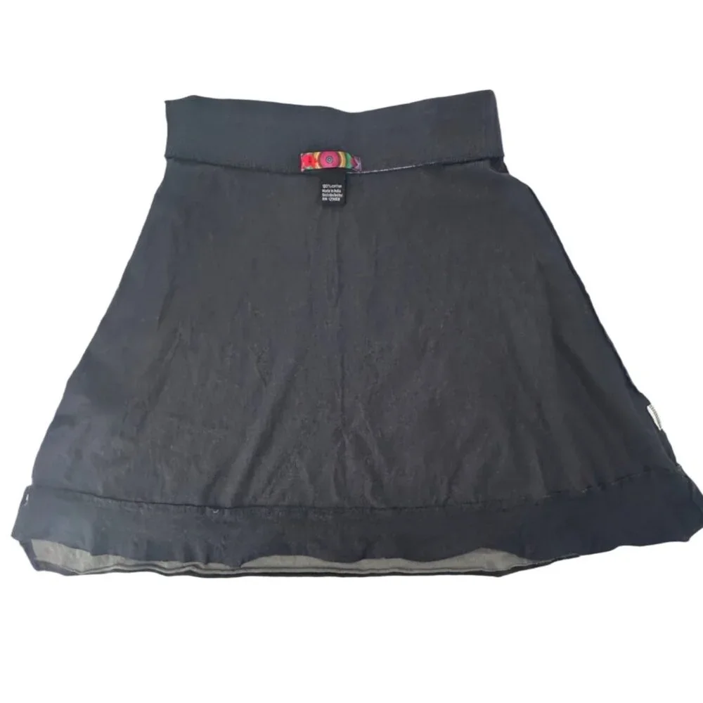 Desigual Multicolored A-line Skirt Mandala Print Size M - Picture 7 of 8